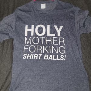 The Good Place Mother Forking T-Shirt - Medium - Blue